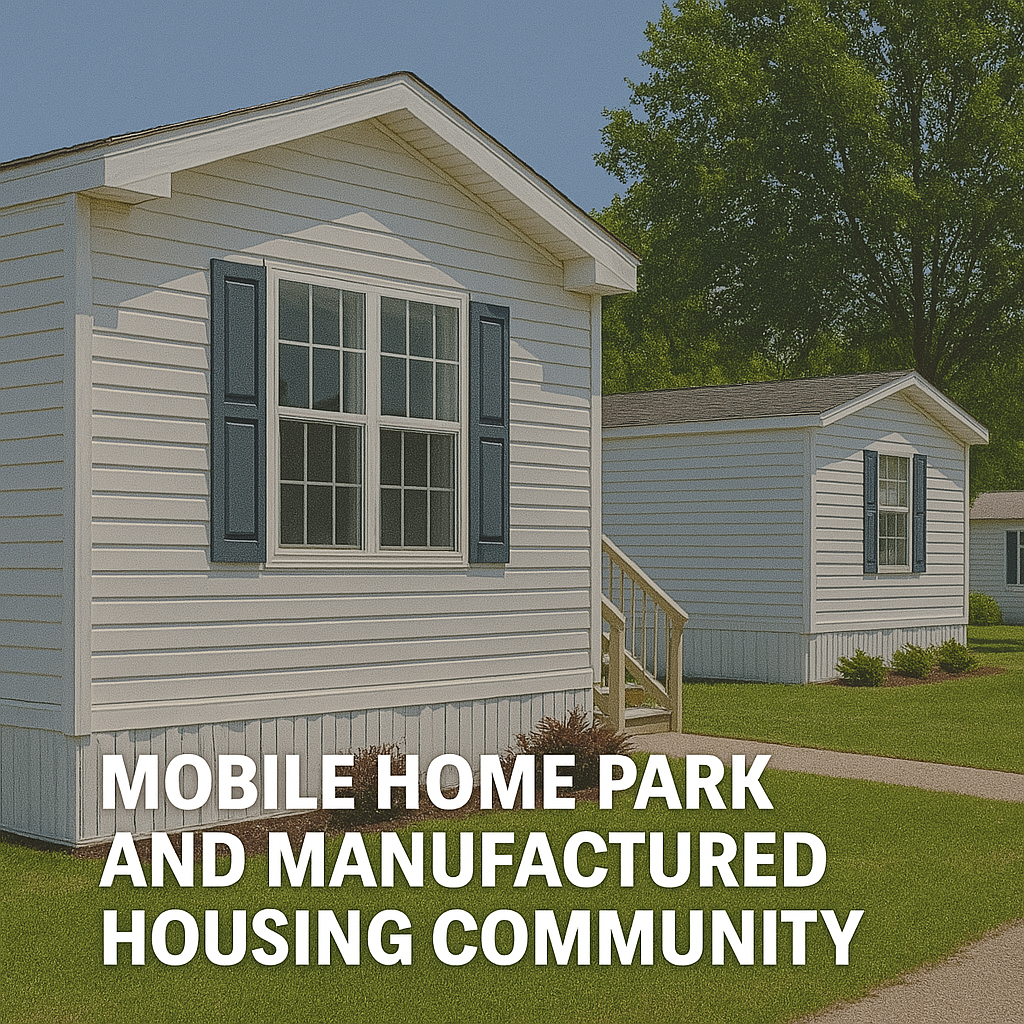 Mobile Home Park and Manufactured Housing Community Financing